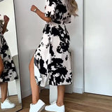 Стилна Секси Рокља с Разрезом