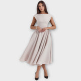 Victoria - Elegantna Midi Haljina
