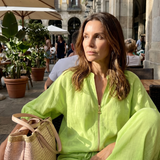 Natalia | Top bluzon sa rajsferšlusom i širokim pantalonama