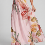 Hester | Mekana Halter Maxi Haljina sa Tokovima