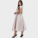 Victoria - Elegantna Midi Haljina