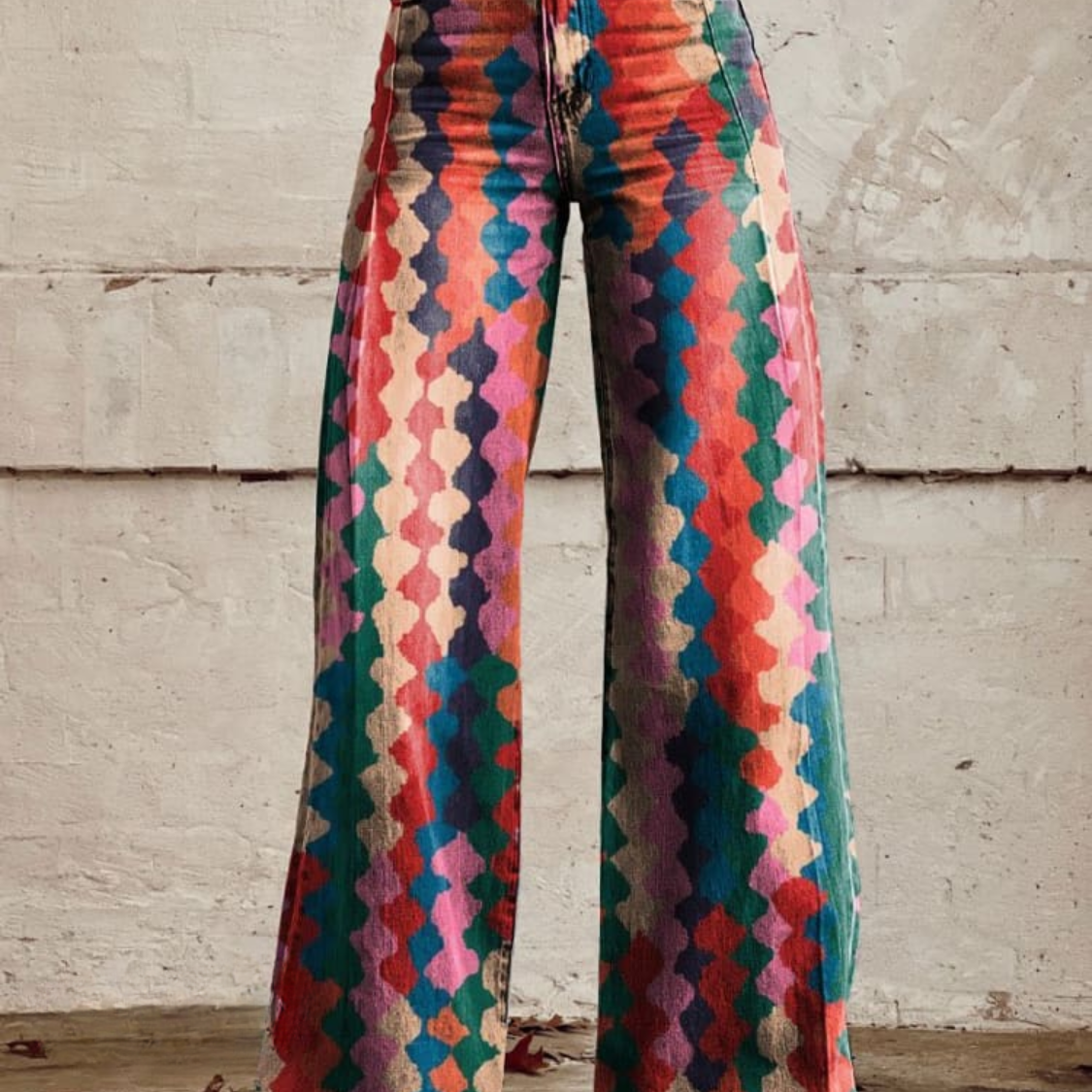 Amélie - Elegantni Boemski Pantalon