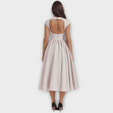 Victoria - Elegantna Midi Haljina