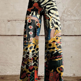 Élodie - Elegantne Široke Pantalone