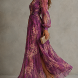 Rosalia - Elegantna maxi haljina sa cvetnim uzorkom