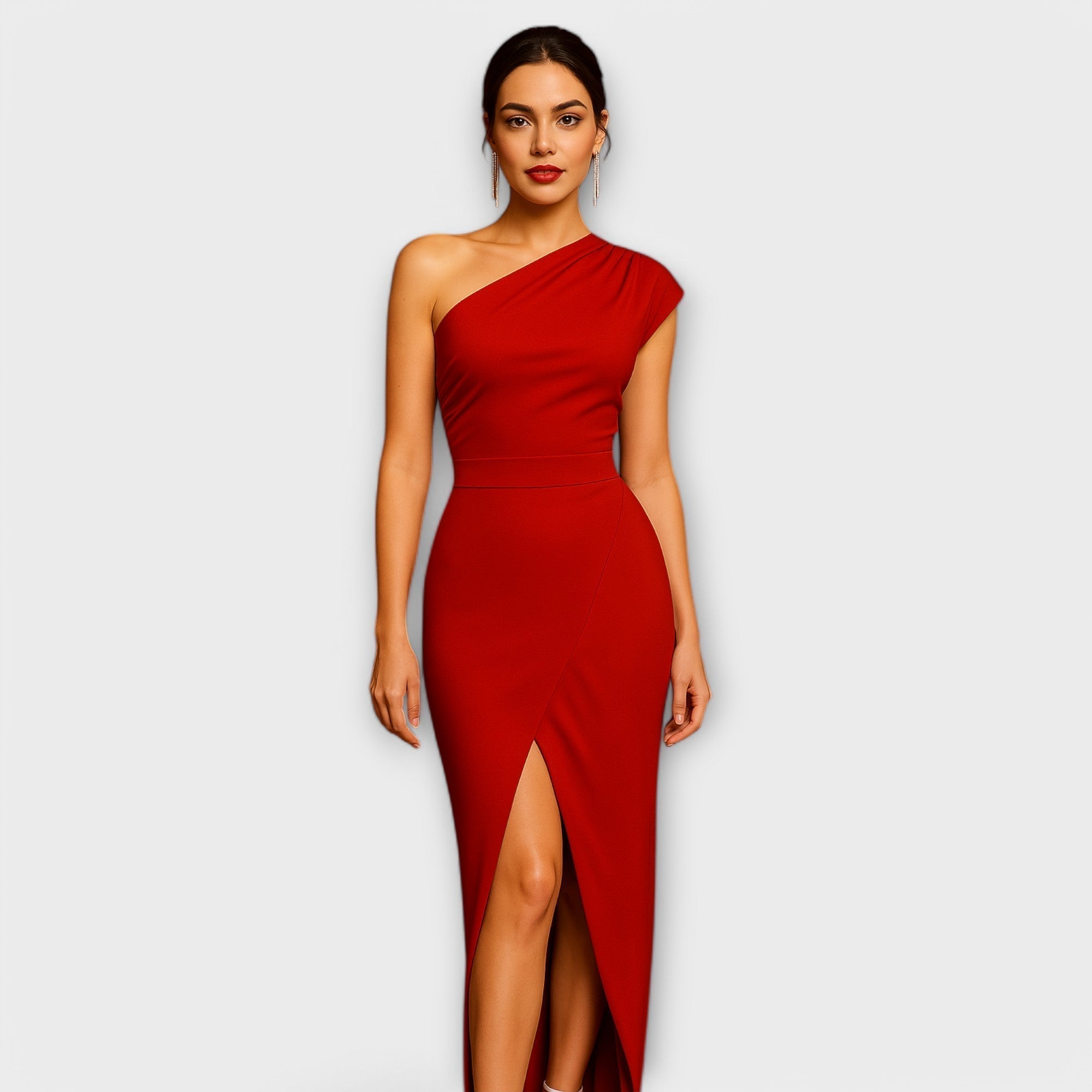 Elegantna Asimetrična Večernja Haljina