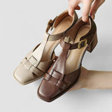 Scarlett – Saltos Bloco T-Strap