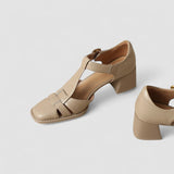 Scarlett – Saltos Bloco T-Strap