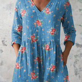 Melani | Duga Bluza sa V-Izrezom