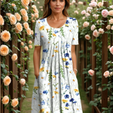 Marianne - Elegantna ljetna cvjetna haljina