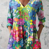 Maelle | Duga Bluza sa V-Izrezom