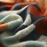 Kimberly | Džemper sa visokim ovratnikom i patchwork uzorkom