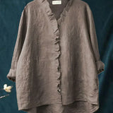 Lily - Lagana Bluza sa Volanima