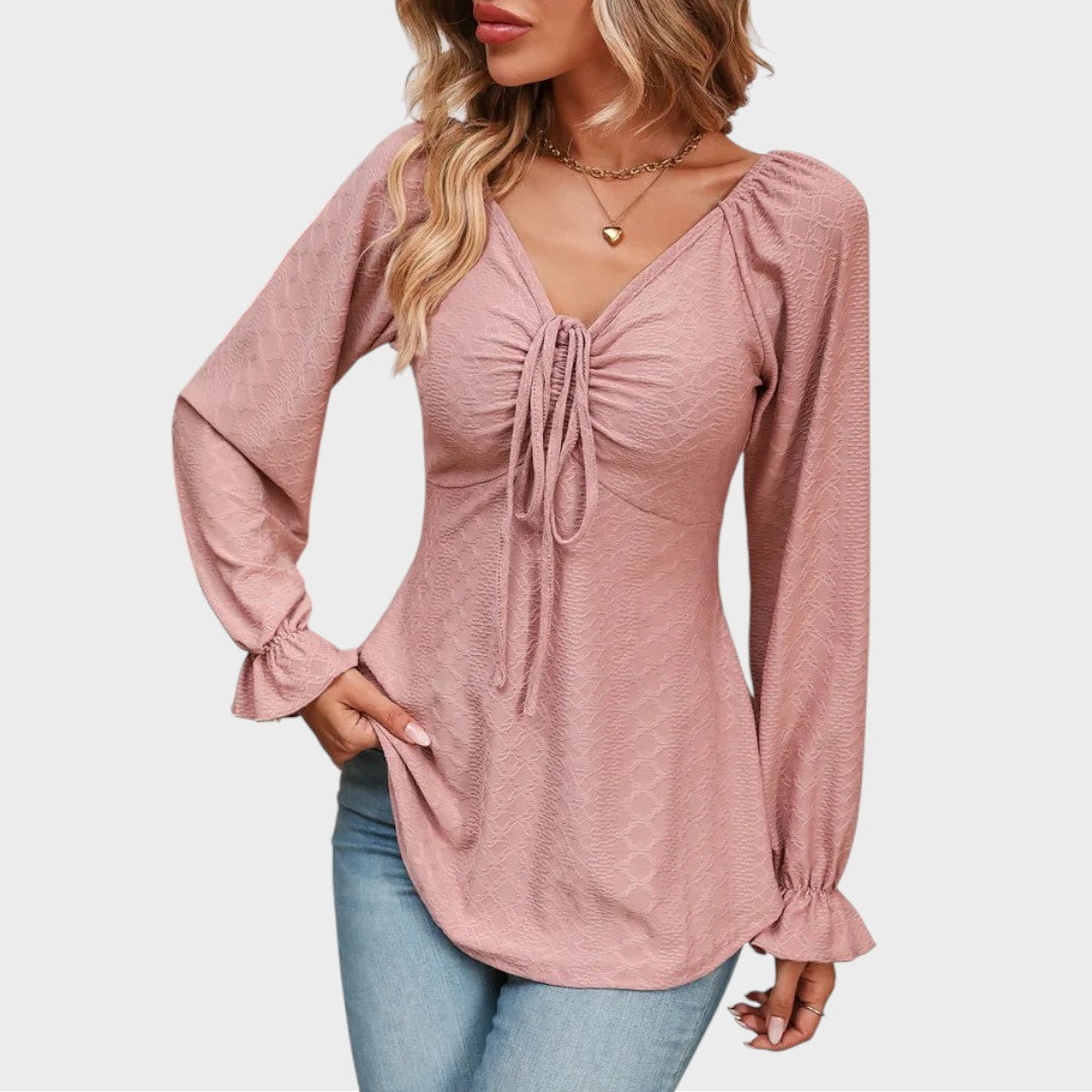 Melina | Bluza sa Čipkastim Detaljima