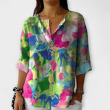 Arlene – Bluza sa Cvjetnim Dizajnom