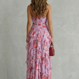 Belladina - Halter maxi haljina