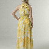 Sylin | Midi halter haljina sa naborima
