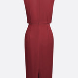 María™ | Elegantna midi haljina s drapiranim detaljima