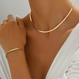 Hélène™ – Elegantna minimalistička večna ogrlica