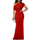 ROSELYN™ – Elegantna Off-Shoulder Bodycon Večernja Haljina