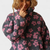 Dejzi | Fleece pulover Bloom
