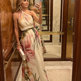 Hester | Mekana Halter Maxi Haljina sa Tokovima