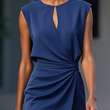 María™ | Elegantna midi haljina s drapiranim detaljima