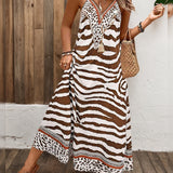 Haljina Zebra Leopard Blok Boje
