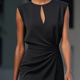 María™ | Elegantna midi haljina s drapiranim detaljima