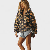 Dejzi | Fleece pulover Bloom