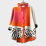Melinda | Elegantna Letnja Bluza od Lna