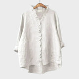 Eline | Elegantna Letnja Bluza od Lna