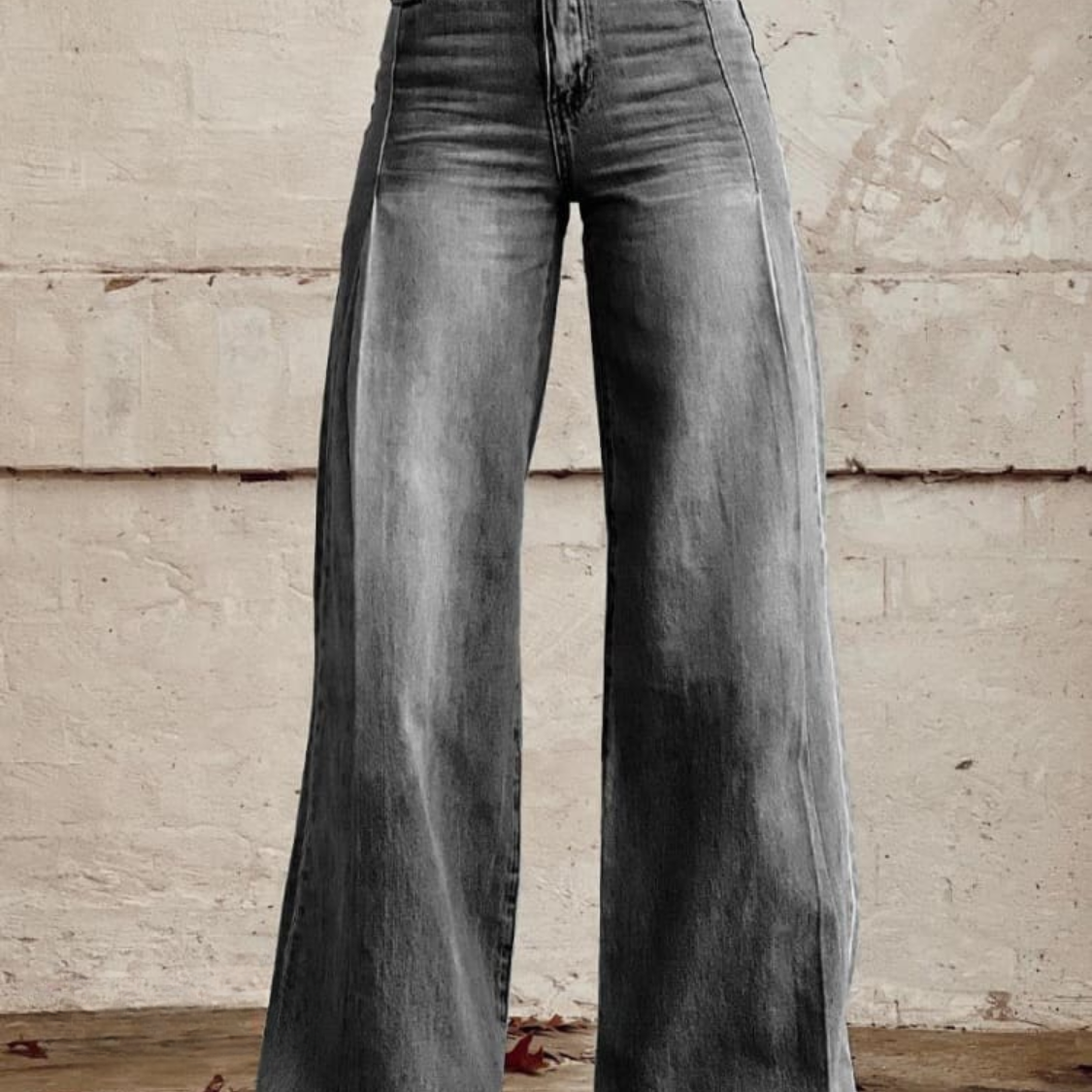 Lucia - Elegantne Široke Pantalone