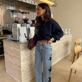 Paula - Farmerke Star Denim
