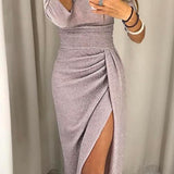 Natália - Chic haljina sa otkrivenim ramenima