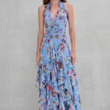Belladina - Halter maxi haljina