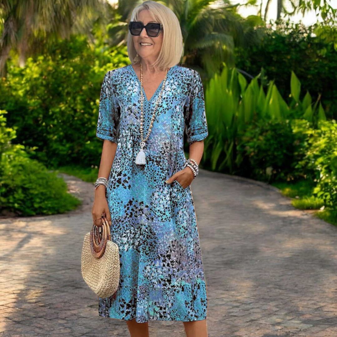 Iris – Lagana haljina s laskavim krojem