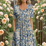 Marianne - Elegantna ljetna cvjetna haljina