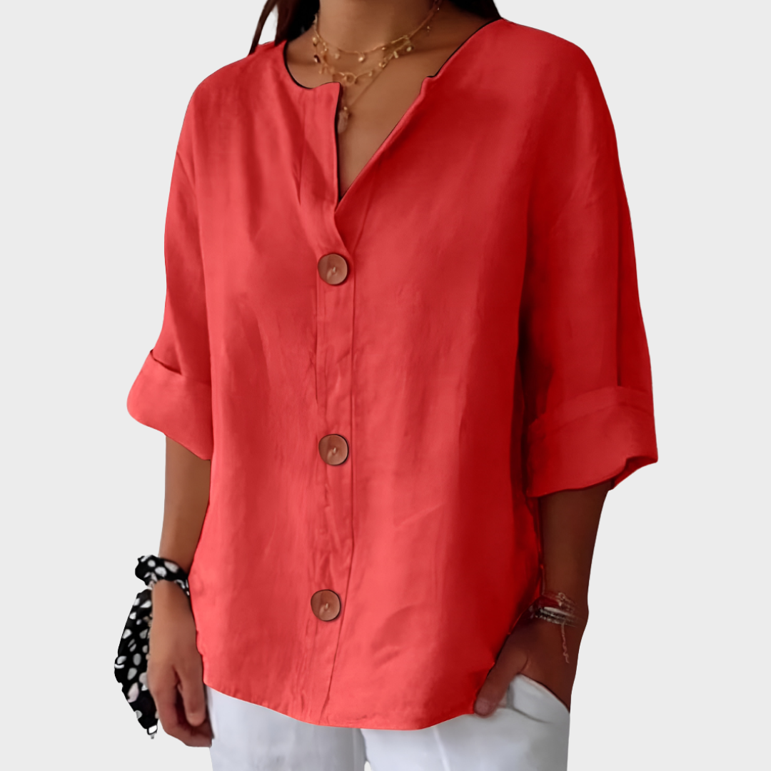 Idun - Casual Lanena Bluza