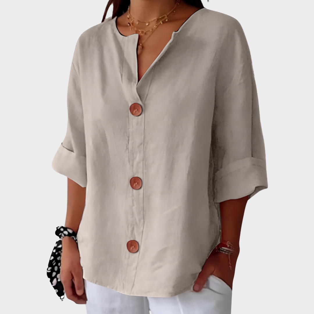 Idun - Casual Lanena Bluza