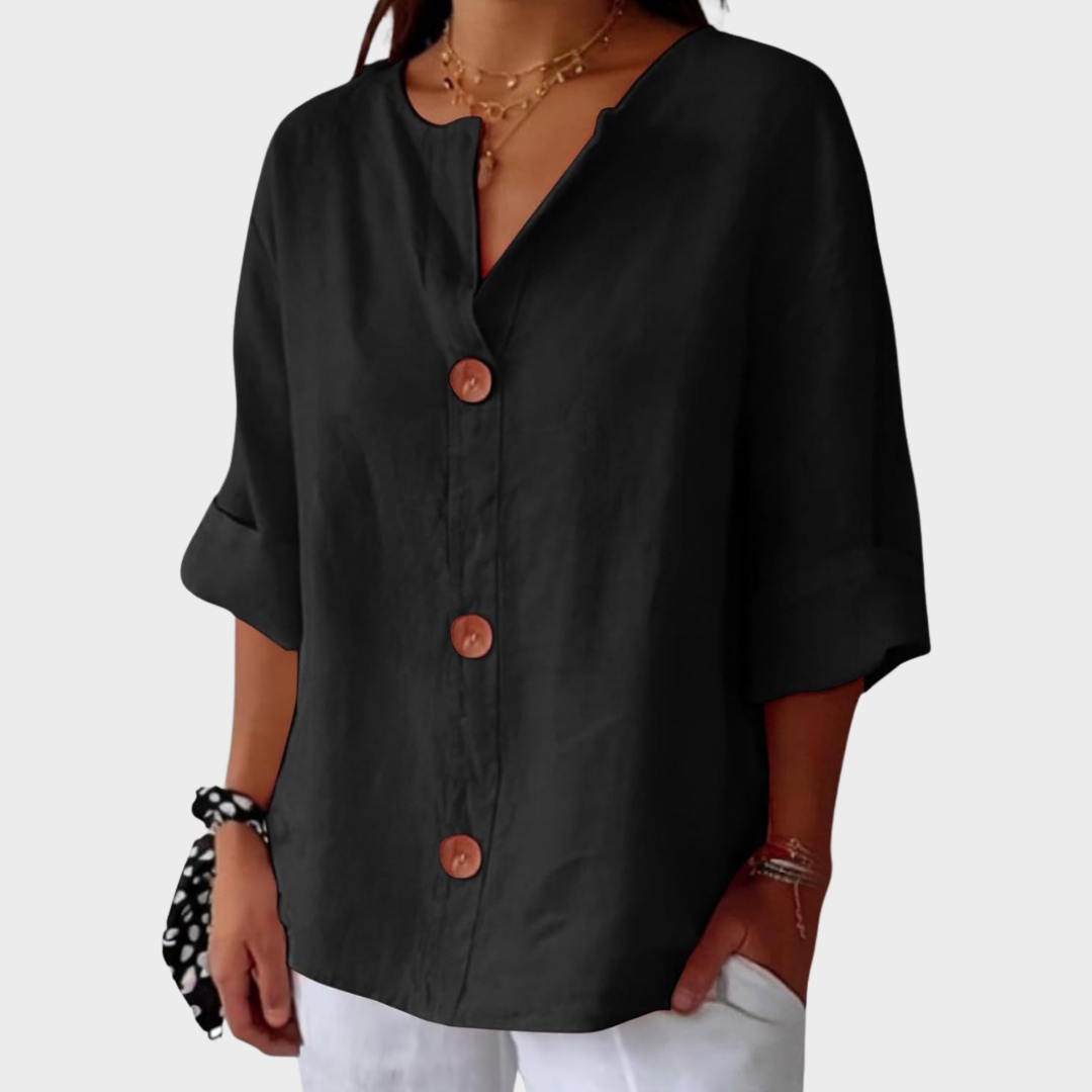 Idun - Casual Lanena Bluza