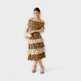 Harriet - Vibrant Midi Haljina