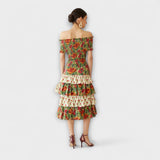 Harriet - Vibrant Midi Haljina