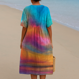 Ema - Haljina Tie-Dye na Západu Sunca