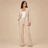 Vanessa - Elegantni Komplet sa Širokim Pantalonama