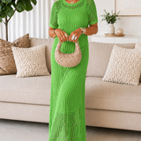 Bethany™ Cut-Out Dugo Maxikolo + Besplatna Unutrašnja Haljina