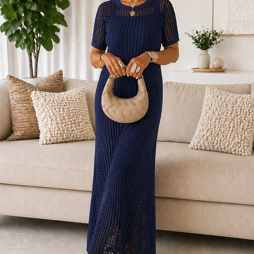 Bethany™ Cut-Out Dugo Maxikolo + Besplatna Unutrašnja Haljina