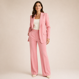 Vanessa - Elegantni Komplet sa Širokim Pantalonama