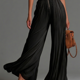 Macacão Zsófia – Crni Chiffon sa Pregama