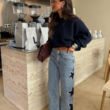 Paula - Farmerke Star Denim